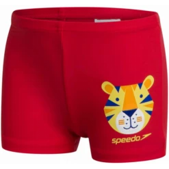Bañador Speedo JungleTerry Plastisol Rojo Niño