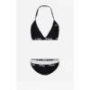 Bikini Fila Silvi Triangle Negro Mujer -Tienda Al Aire Libre bikini fila silvi triangle negro mujer