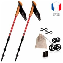 Bastones Guidetti Région Massif Des Pyrénées Noir Rouge -Tienda Al Aire Libre c3459bd190082e37fe5384d2bd0cb6e6f95adde8 E23GUIDBAT378890 GUID0714430 908