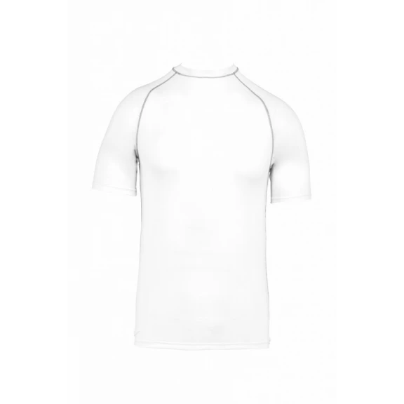 Camiseta Manga Corta Surf Con Proteccion UV Blanco Niños 3 Camiseta Manga Corta Surf Con Proteccion UV Blanco Niños