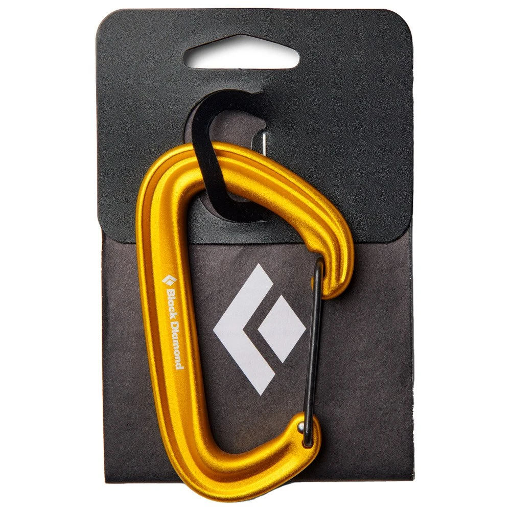 Mosquetones Black Diamond Litewire Carabiner Yellow 4 Mosquetones Black Diamond Litewire Carabiner Yellow - Imagen 2