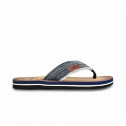 Chanclas Brasileras Anil Azul Hombre -Tienda Al Aire Libre chanclas brasileras anil azul hombre 4