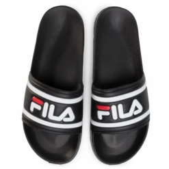 Chanclas Fila Morro Bay Negro Blanco Hombre -Tienda Al Aire Libre chanclas fila morro bay negro blanco hombre 3