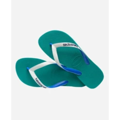 Chanclas Havaianas Top Mix Verde Blanco Unisex -Tienda Al Aire Libre chanclas havaianas top mix verde blanco unisex 3