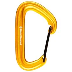 Mosquetones Black Diamond Litewire Carabiner Yellow