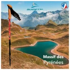 Bastones Guidetti Région Massif Des Pyrénées Noir Rouge -Tienda Al Aire Libre d7fc1143b552e9ae42bfc8b6088224802ce98808 E23GUIDBAT378890 GUID0714430 907