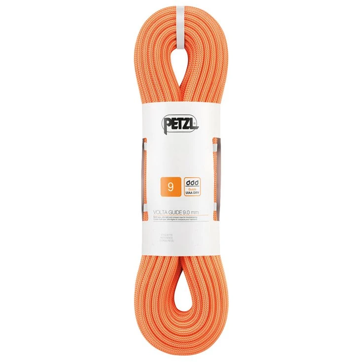 Cuerda Petzl Volta Guide 9mm Orange 7 Cuerda Petzl Volta Guide 9mm Orange - Imagen 5