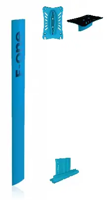 F-One Alu Foil Mast Titan 95 Juego