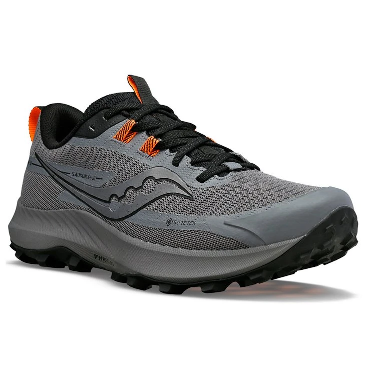 Botas De Trail Saucony Peregrine 13 Gtx Gravel Black 8 Botas De Trail Saucony Peregrine 13 Gtx Gravel Black - Imagen 6