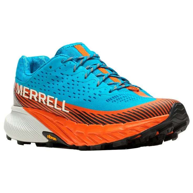 Botas De Trail Merrell Agility Peak 5 Black Tangerine 10 Botas De Trail Merrell Agility Peak 5 Black Tangerine - Imagen 8
