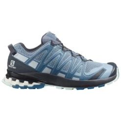 Botas De Trail Salomon Xa Pro 3D V8 W Ashley Blue Ebony Opal Blue