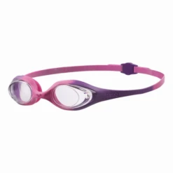 Gafas Nataci贸n Arena Spider Violeta Lente Transparente Ni帽a