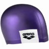 Gorro Natación Arena Logo Moulded Morado -Tienda Al Aire Libre gorro natacion arena logo moulded morado