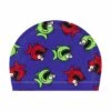 Gorro Natación Ras Elastán Estampado Pirañas Junior -Tienda Al Aire Libre gorro natacion ras elastan estampado piranas junior