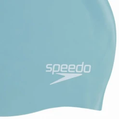 Gorro Natación Speedo Plain Moulded Silicona Turquesa -Tienda Al Aire Libre gorro natacion speedo plain moulded silicona turquesa 2