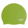 Gorro Natación Speedo Plain Moulded Silicona Verde -Tienda Al Aire Libre gorro natacion speedo plain moulded silicona verde