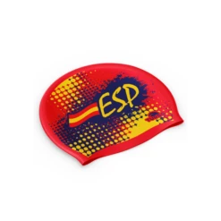 Gorro Natación Turbo "Suede" España 2022 Rojo