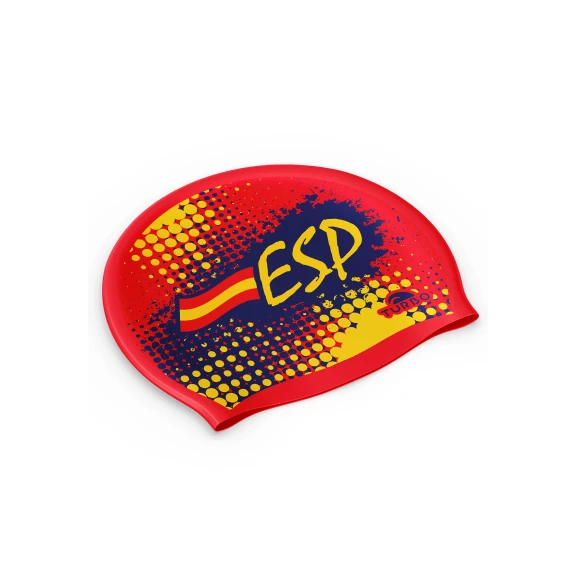 Gorro Natación Turbo "Suede" España 2022 Rojo 3 Gorro Natación Turbo "Suede" España 2022 Rojo