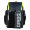 Mochila Arena Spiky III 45L Marino Amarillo Flúor -Tienda Al Aire Libre mochila arena spiky iii 45l marino amarillo fluor