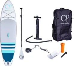 Ocean Pacific Malibu 10'6 Versátil Tabla Paddle Surf Hinchable -Tienda Al Aire Libre ocean pacific malibu all round 10 6 inflatable paddle board co