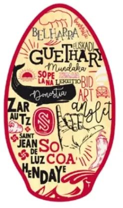 Basque Wood 41 Tabla Skimboard