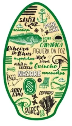 Portugal Wood 41 Tabla Skimboard