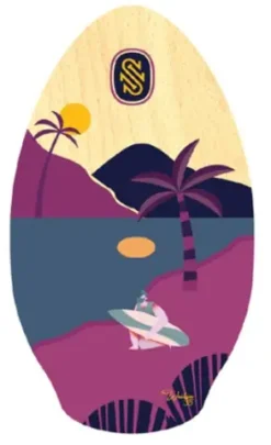 Wood 35 Tabla Skimboard